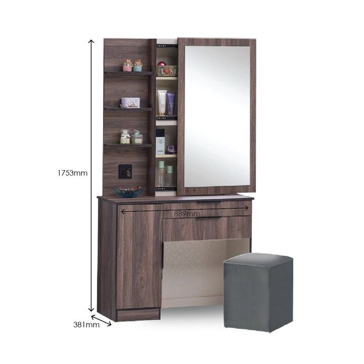 GLAFIRA Modern Bedroom Set