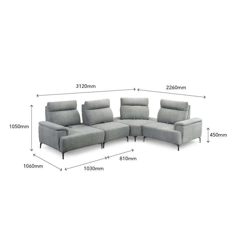 GOON Corner Modular Sofa