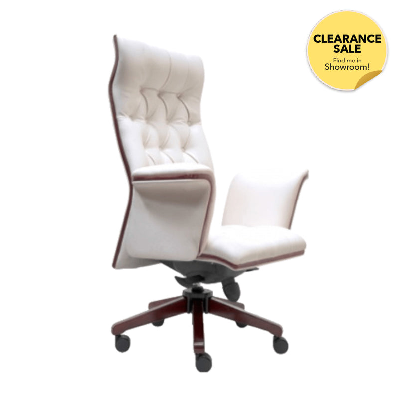 GRAND Wooden High Back Chair