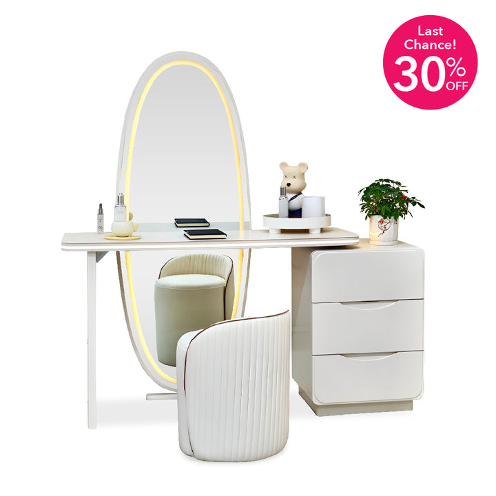 HERBACUS Dresser with Stool