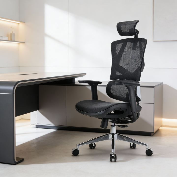 NINOS High Back Premium Black Office Chair
