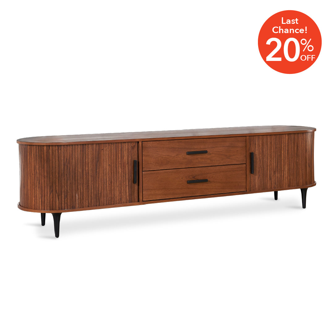 IRIDIAN Oval TV Cabinet