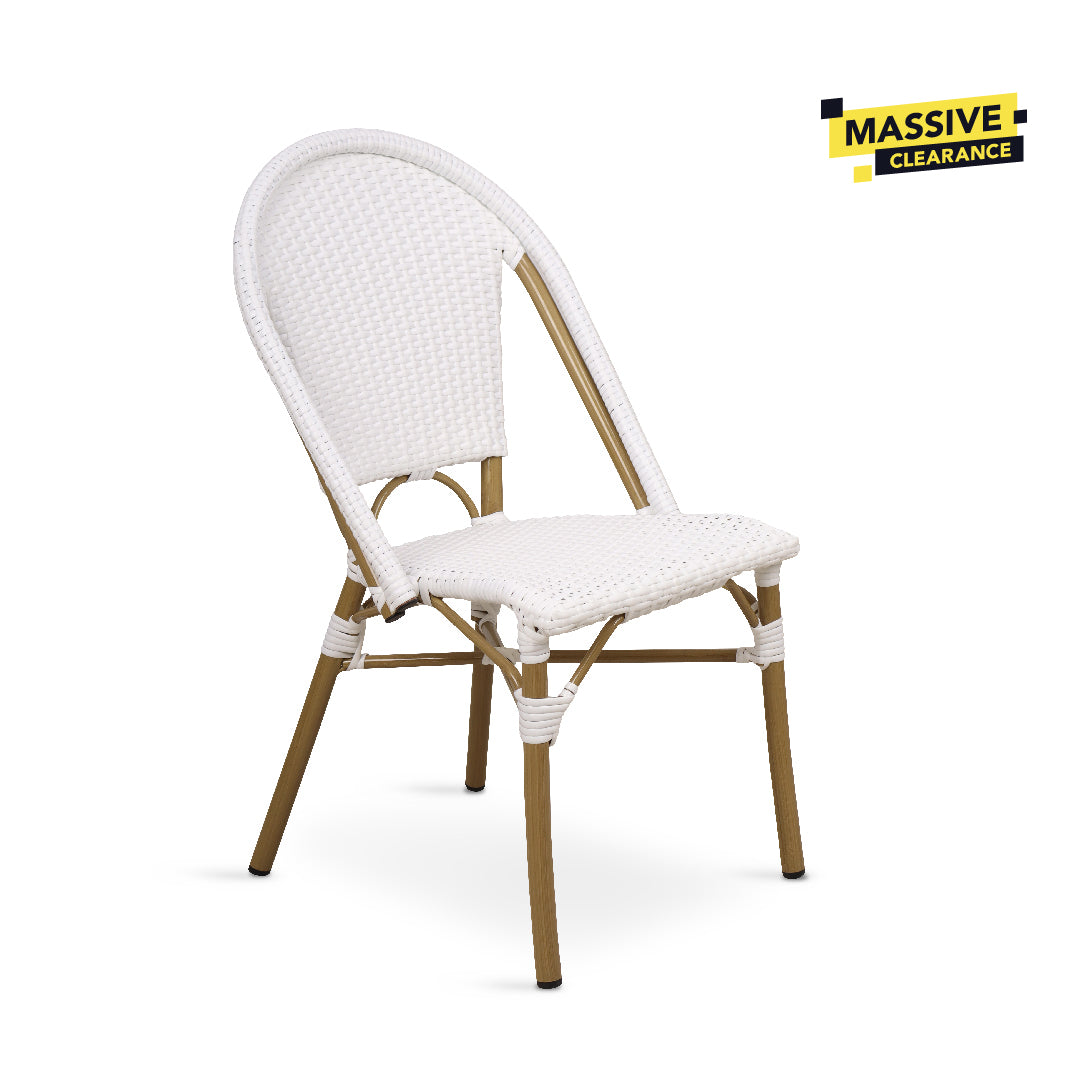 KRIYA II Garden Chair Natural White