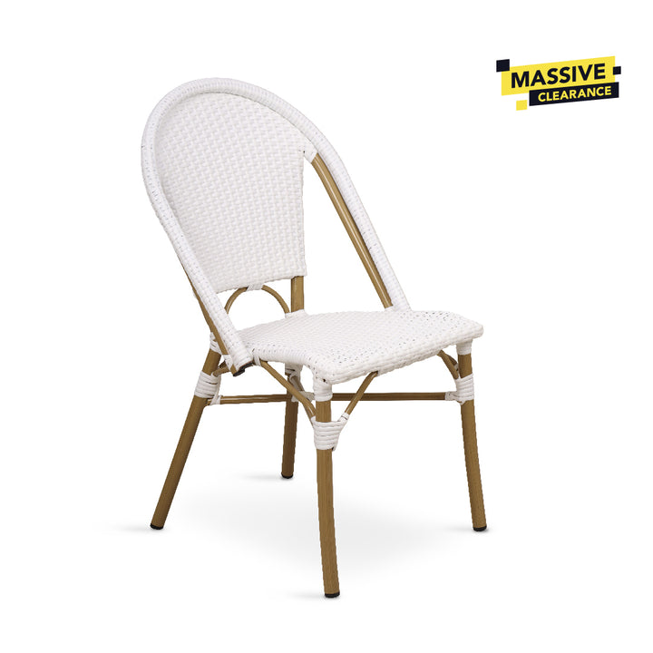 KRIYA II Garden Chair Natural White