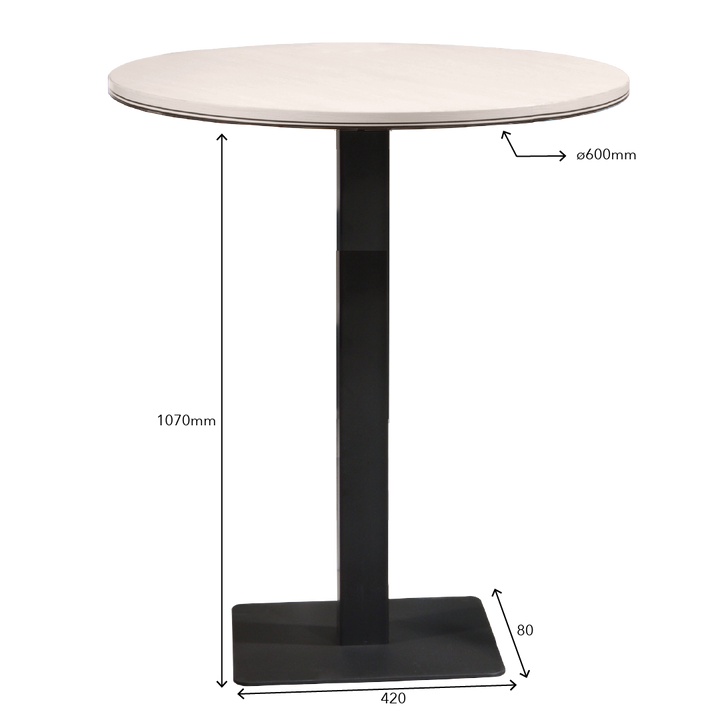 GIDA Round Bar Table