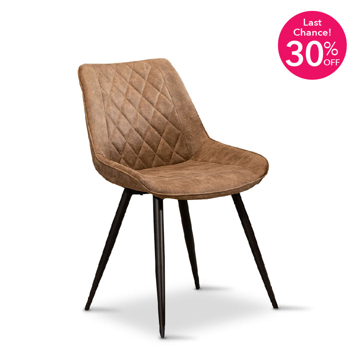 MIKA Dining Chair (Brown)