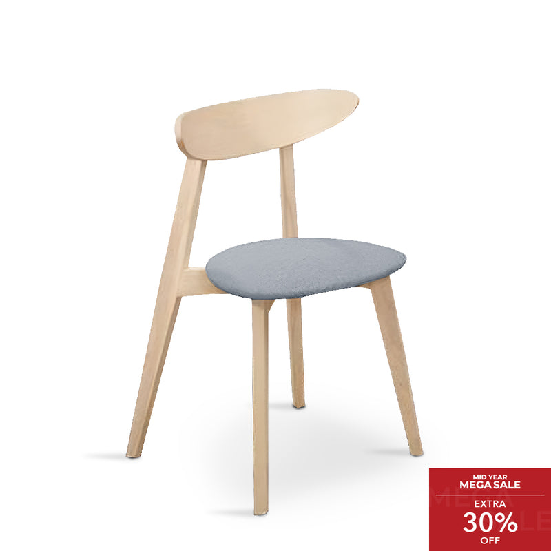 NIKKO Chair Pibble Grey