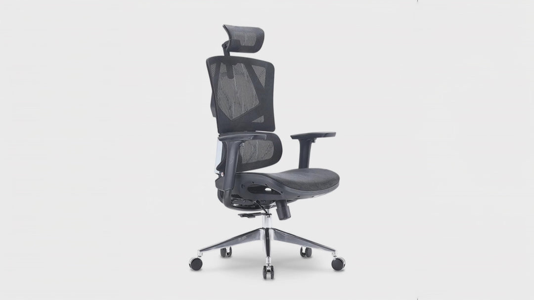 NINOS High Back Premium Black Office Chair