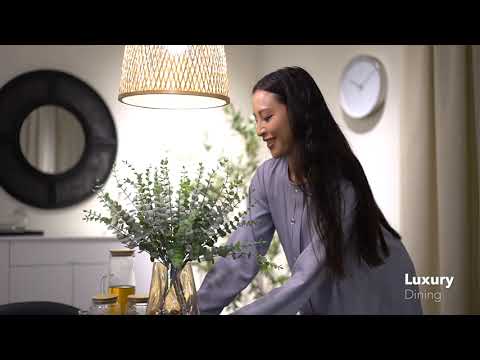 LEKHA Crystal Marble Dining Set