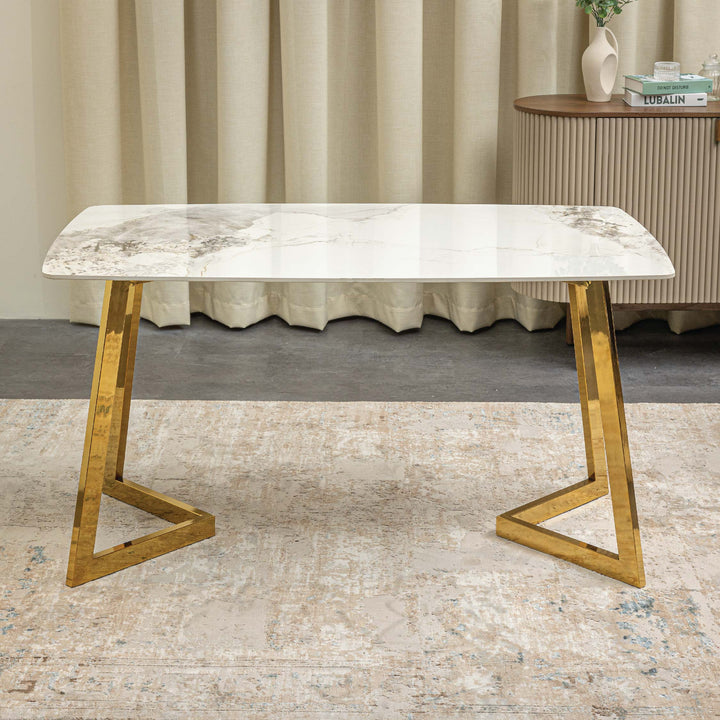 ROSALIE Dining Set Light Grey