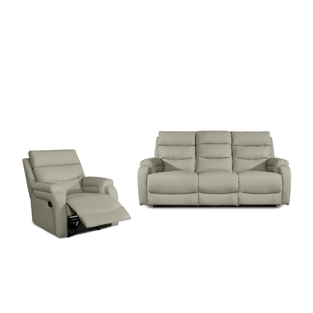 RYDIA Manual Recliner Sofa Set