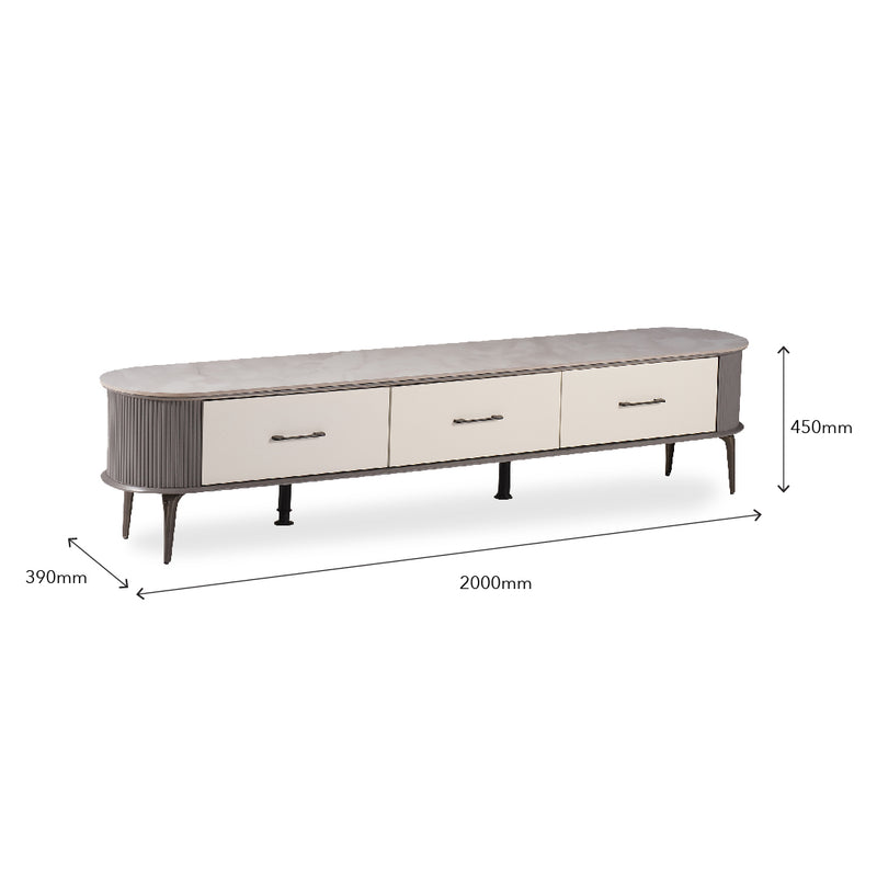 SALAMM TV Cabinet with Coffee Table