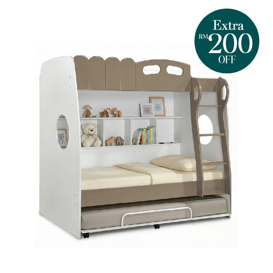 SCOOBY Bunk Bed Light Khakis