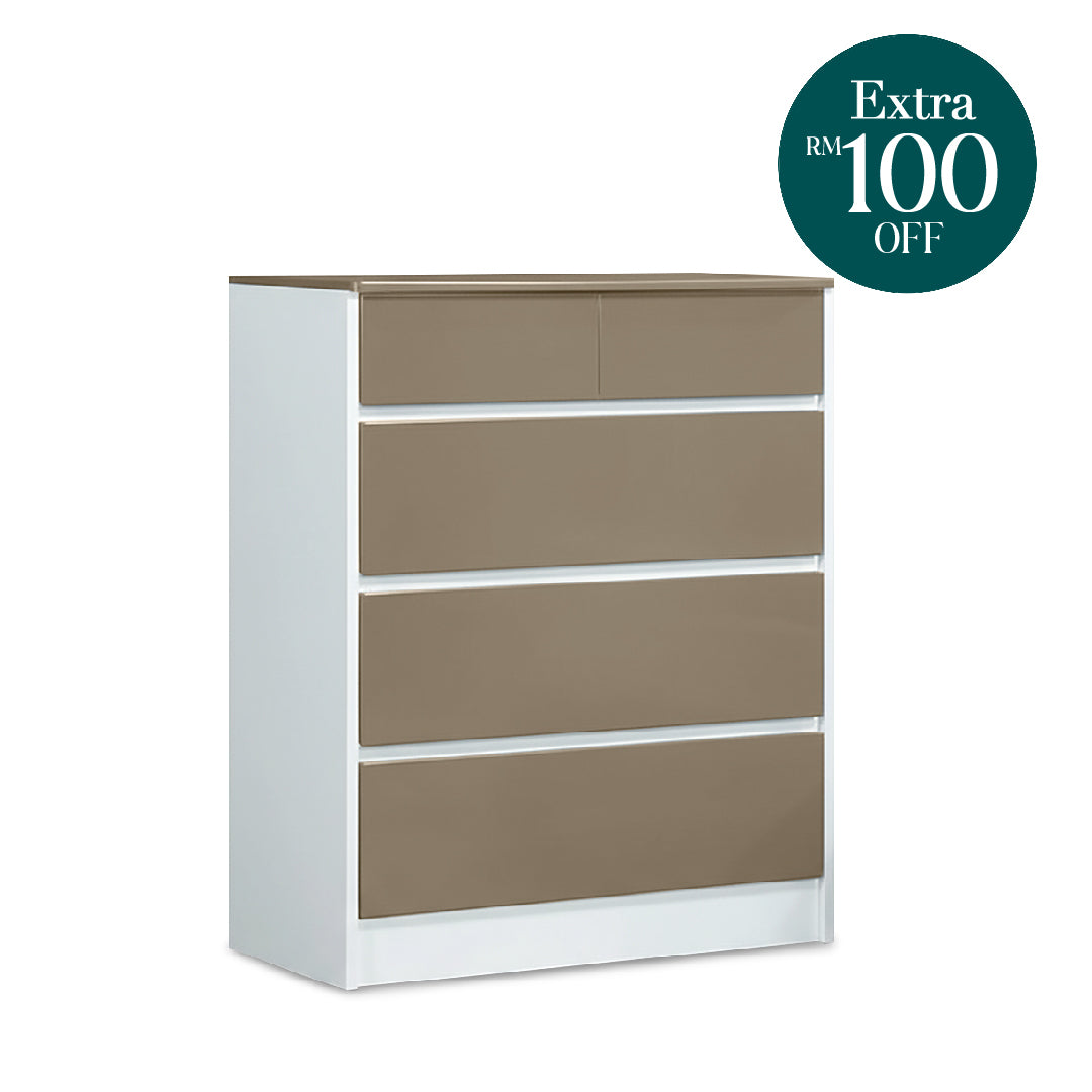 SCOOBY Chest Of Drawers Light Khakis