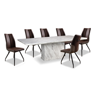 ALICANTE Marble Dining Set