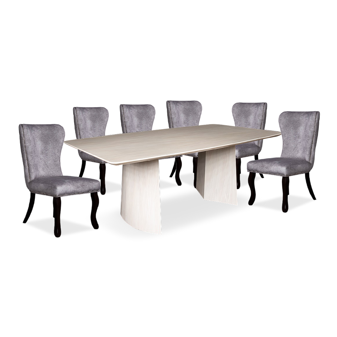 GALILEA Marble Dining Set