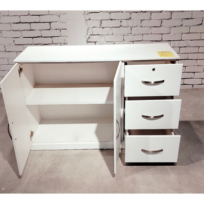 Side Cabinet (White)