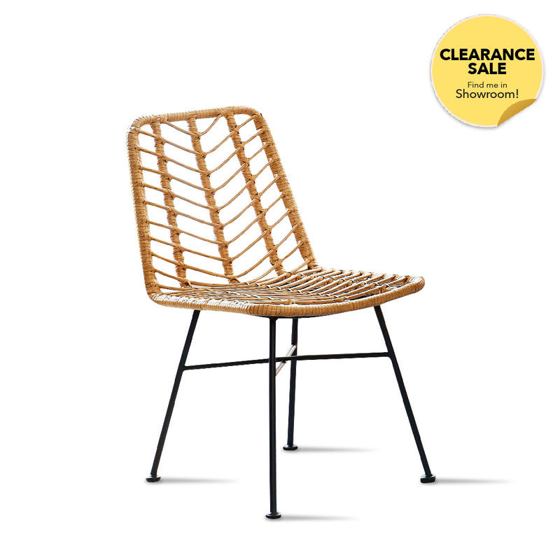 SILAS Dining Chair PE Rattan