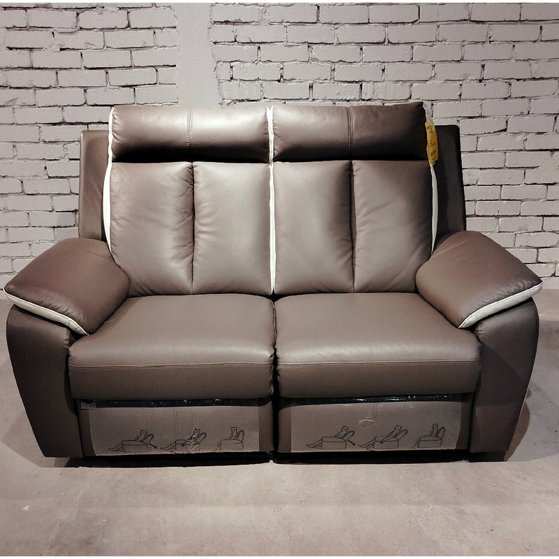 MALMO Leather 2 Recliner Sofa