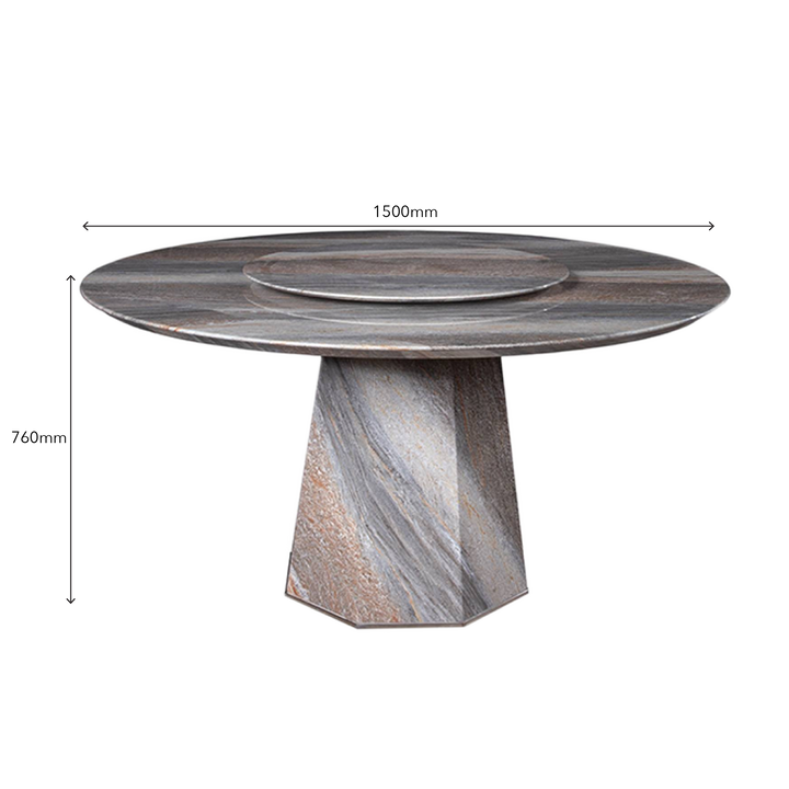 GIORGIA Marble Dining Set