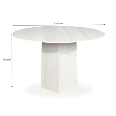 BLANCHE Marble Dining Table