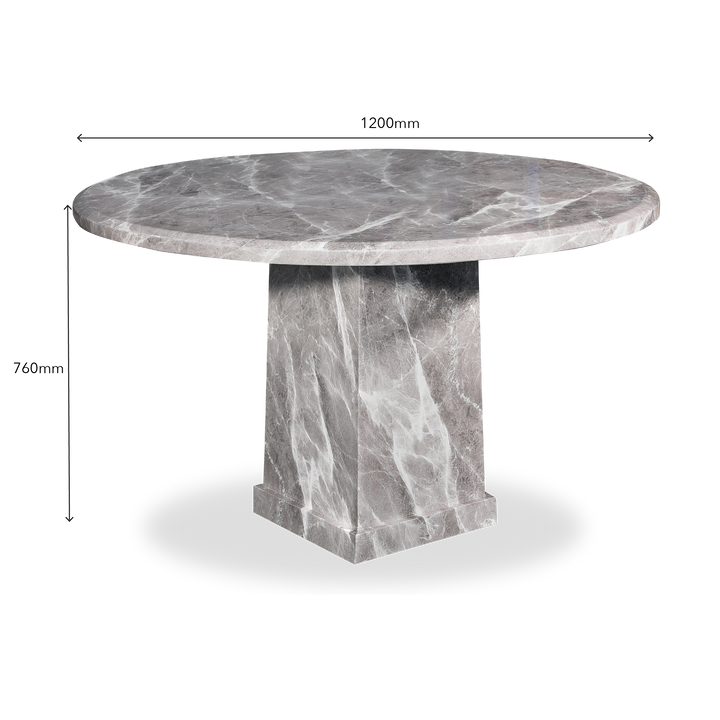SAITAMA II Marble Dining Set