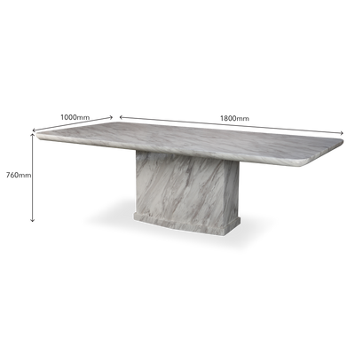 ALICANTE Marble Dining Set