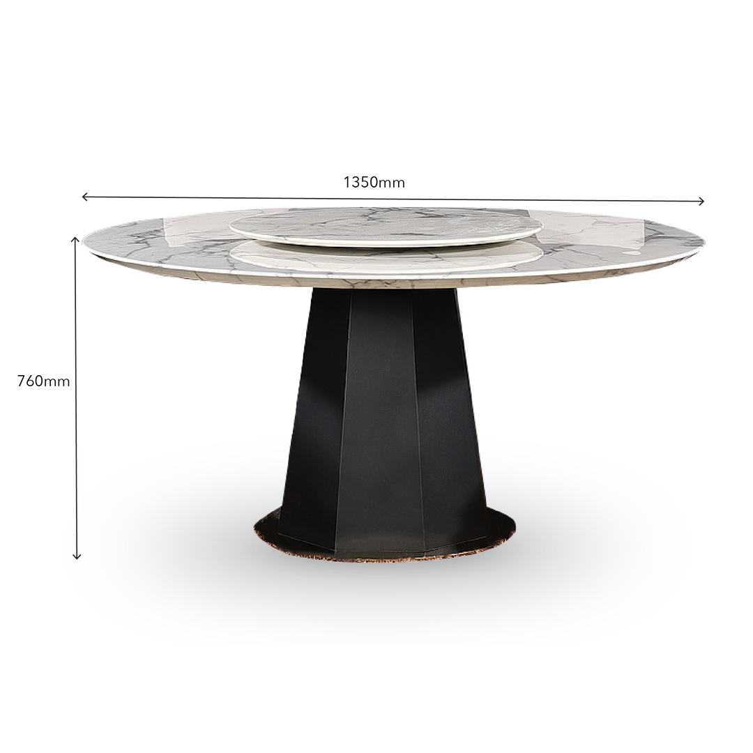 UMBRIA Marble Dining Set