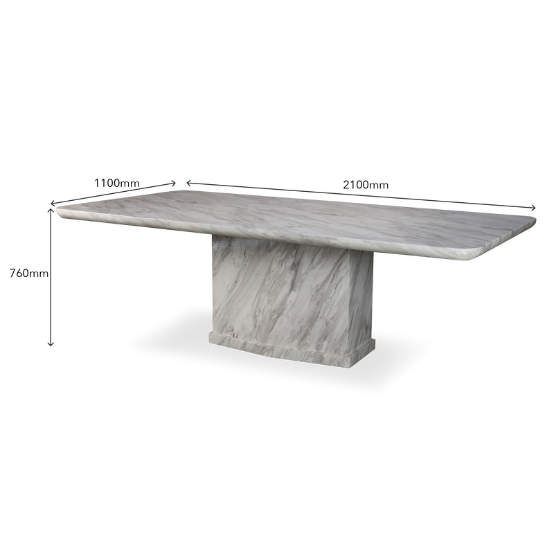 ALICANTE Marble Dining Set