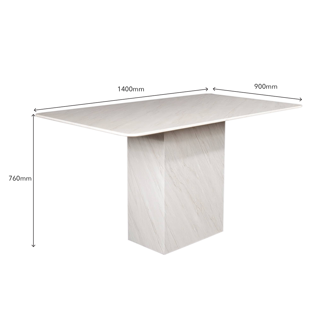 TIVOLLI Marble Dining Set