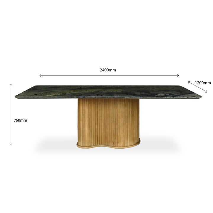 THYME Natural Marble Dining Table