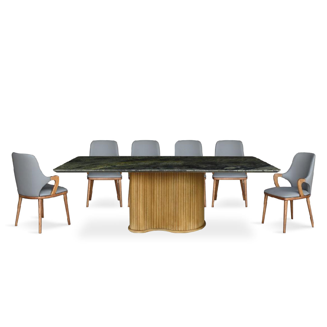 THYME Natural Marble Dining Table