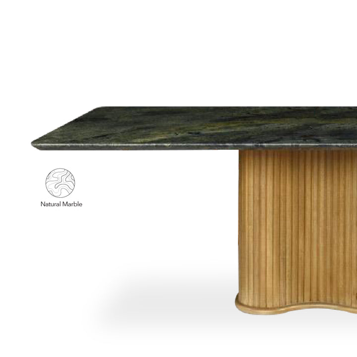 THYME Natural Marble Dining Table