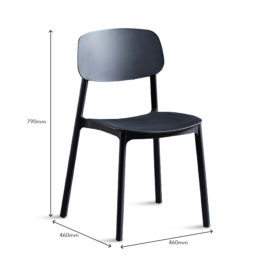 VALORY Cafe Chair Black