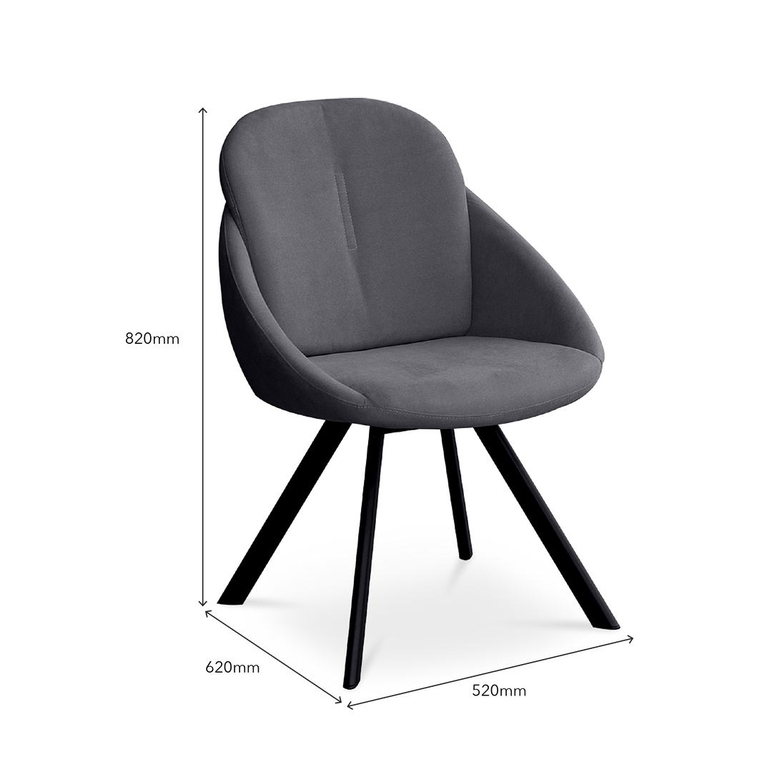 VILLE Dining Chair Grey