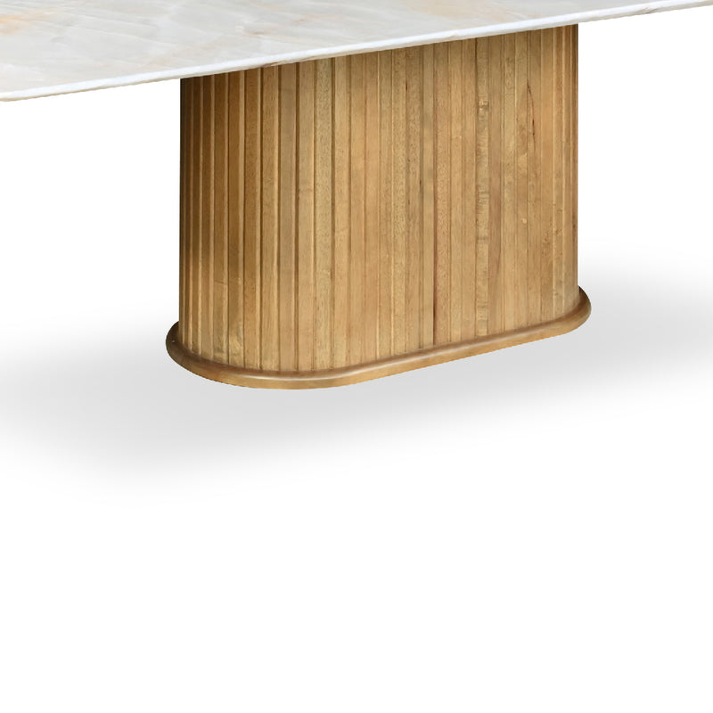 WALDEN Natural Marble Dining Table