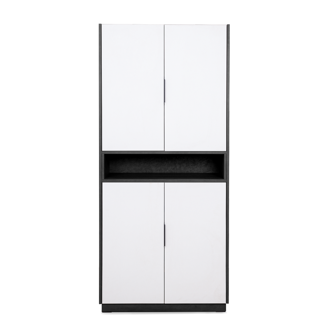 WAYLON Shoes Cabinet Dark Grey