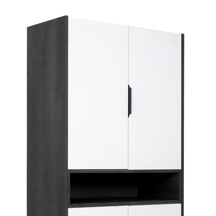 WAYLON Shoes Cabinet Dark Grey