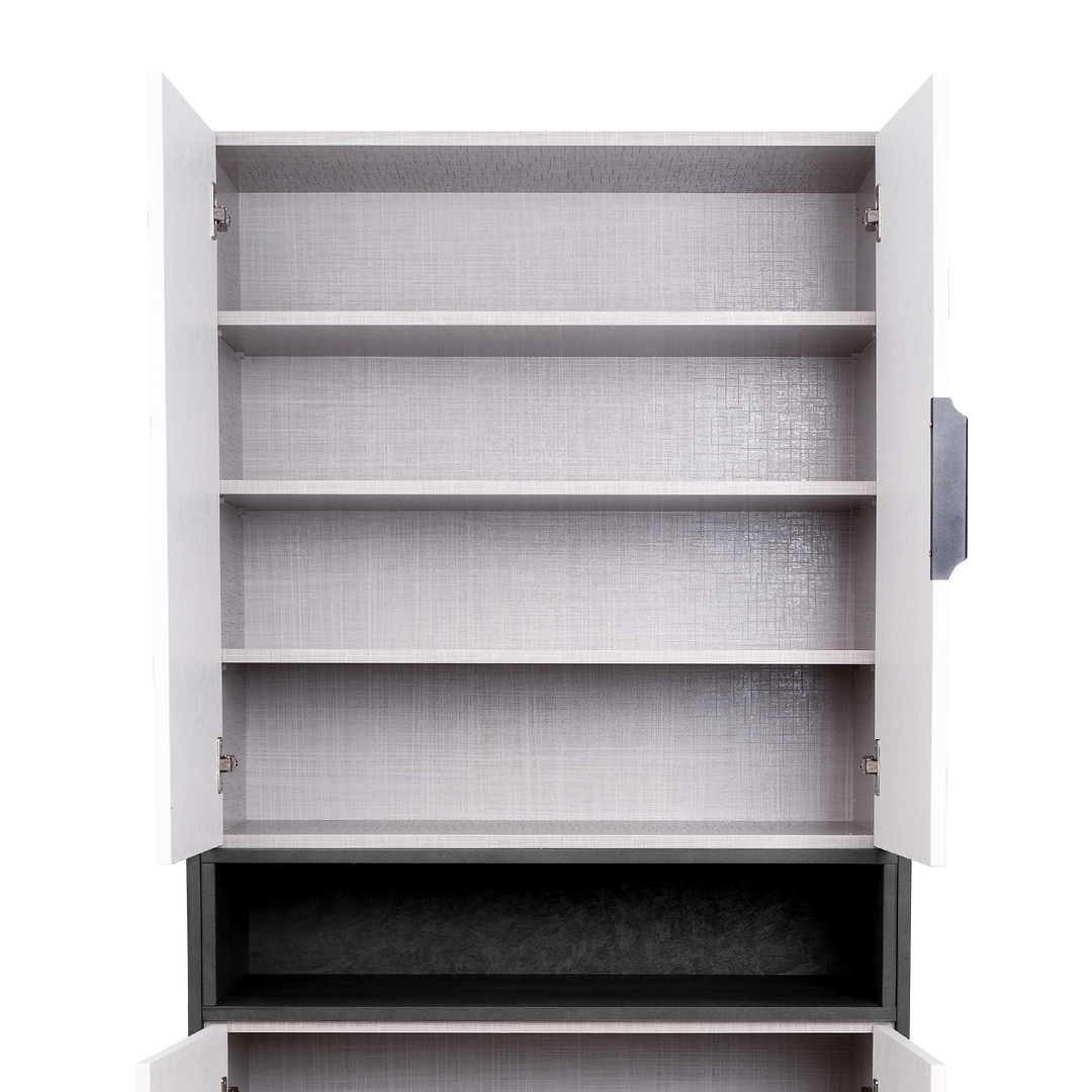 WAYLON Shoes Cabinet Dark Grey