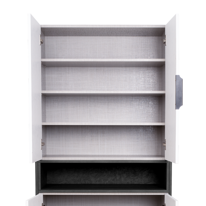 WAYLON Shoes Cabinet Dark Grey