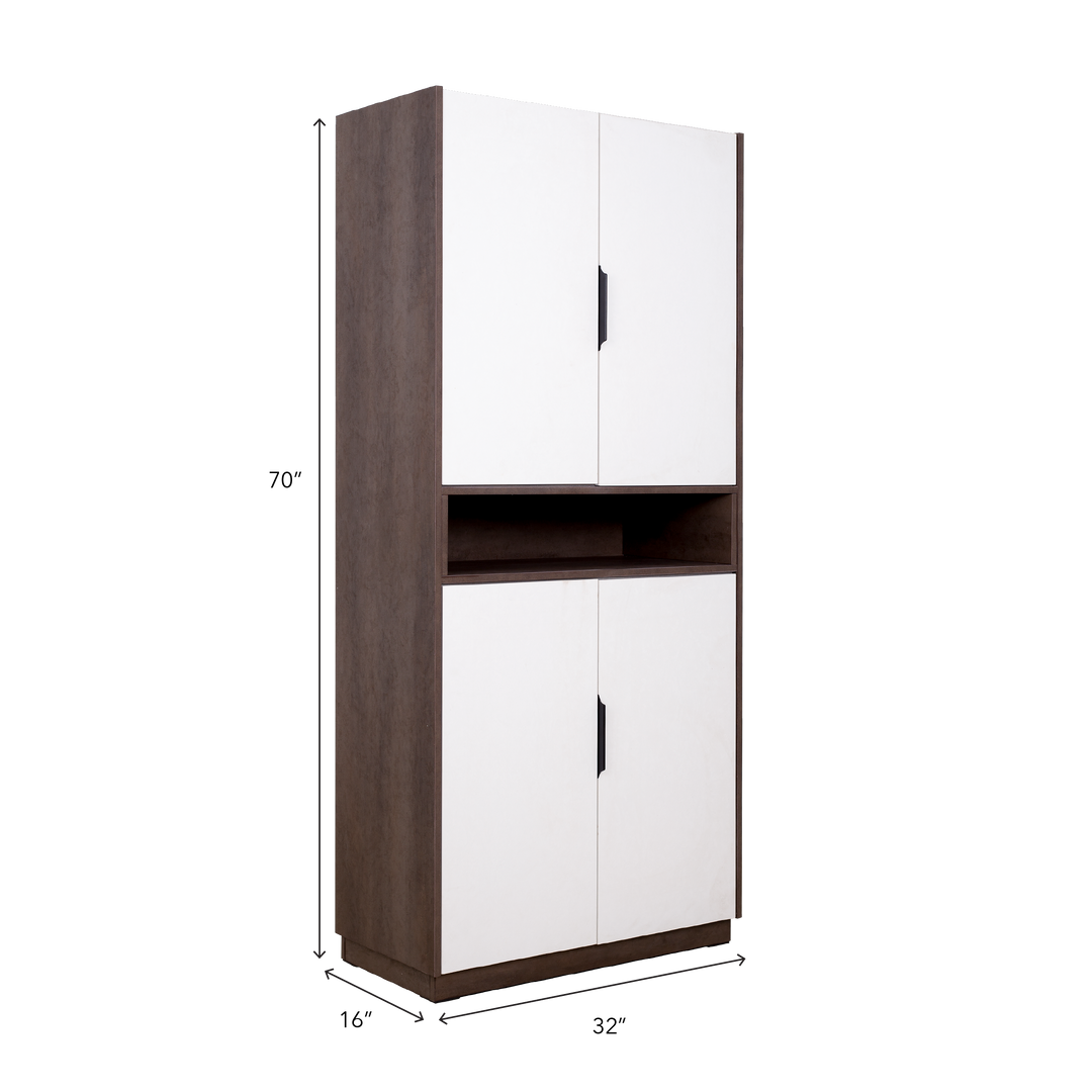 WAYLON Shoes Cabinet Mocha