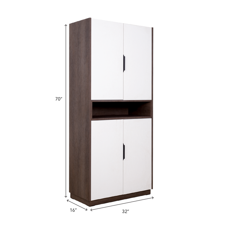 WAYLON Shoes Cabinet Mocha