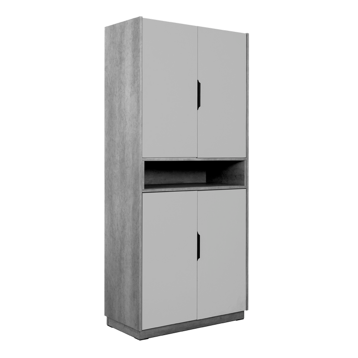 WAYLON Shoes Cabinet Grey