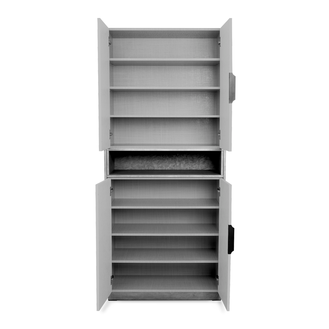 WAYLON Shoes Cabinet Grey