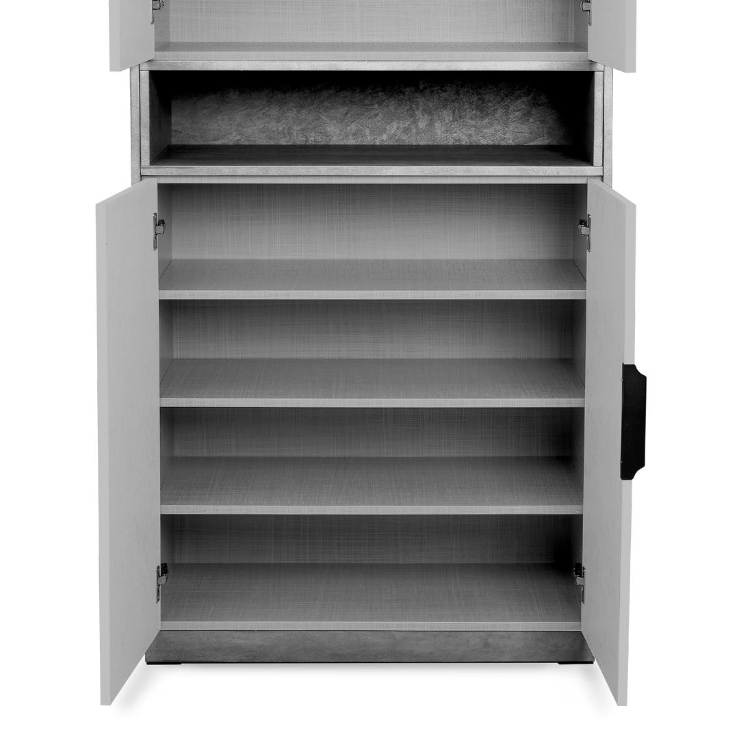 WAYLON Shoes Cabinet Grey