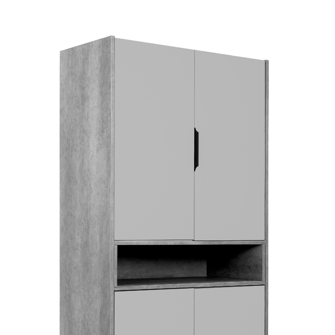 WAYLON Shoes Cabinet Grey