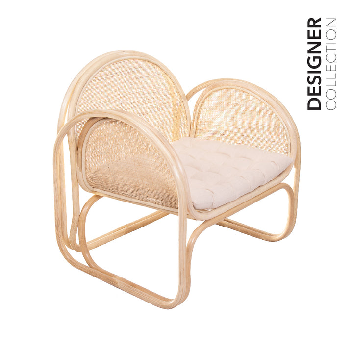 ALVA Lounge Chair Natural Doff