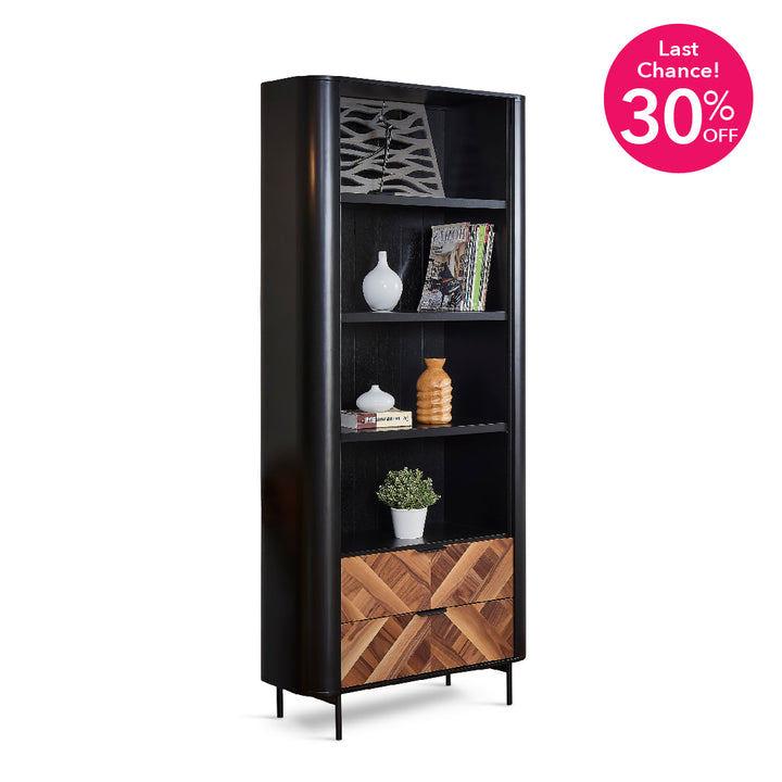 ZURI Bookcase Open Shelf
