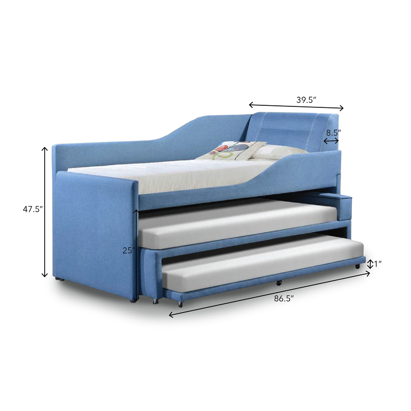 TRIPLO Single Pullout Bed