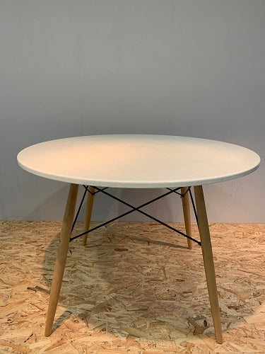 ROUND DISCUSSION TABLE (WHITE)